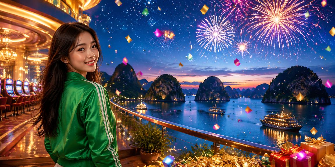 Người dùng tại Hạ Long thực hiện giao dịch nạp tiền online qua điện thoại bên bờ biển